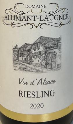 Domaine Allimant Laugner - Riesling Alsace 2023
