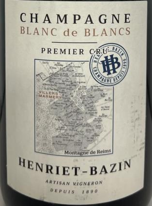 Henriet-Bazin - Champagne Blanc de Blancs 1er Cru Villers-Marmery NV