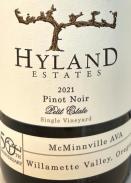 Hyland Estates - Pinot Noir Petit Estate 2021