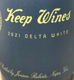 Keep Wines - Delta White 2021