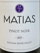 Matias - Russian River Pinot Noir 2019
