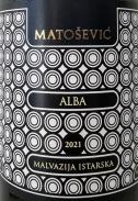 Matosevic - Istarska Malvasia Istriana Alba 2021