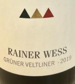 Rainer Wess - Gruner Veltliner Niederosterreich 2019