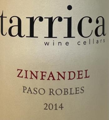 Tarrica Wine Cellars - Zinfandel 2014