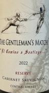The Gentleman's Match Wine Co - Reserve Cabernet Sauvignon 2022
